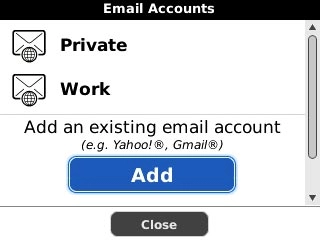 Scroll to Add and press the Navigation key.