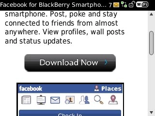 Scroll to Download Now and press the Navigation key.