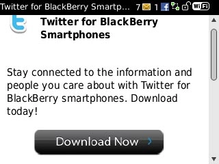 Scroll to Download Now and press the Navigation key.