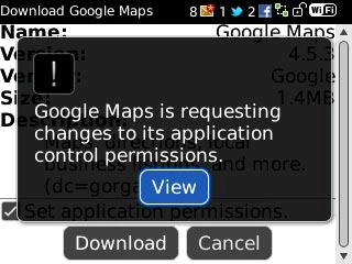 Scroll to View and press the Navigation key.