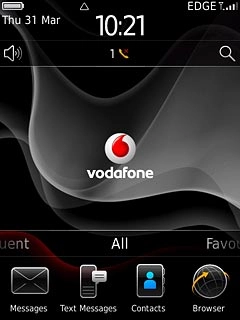 The missed calls icon shows that you've one or more missed calls.Further information:Make a callAnswer a call
