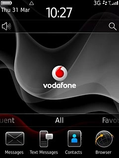 The HSDPA icon shows that an HSDPA data connection is active.Further information:Select network mode