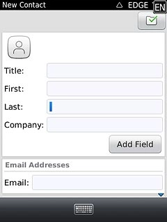 Press the field next to Last and key in the required last name.