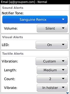 Press Notifier Tone.