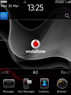 Press the profile icon.