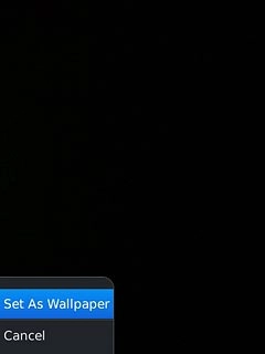 Press Set As Wallpaper.
