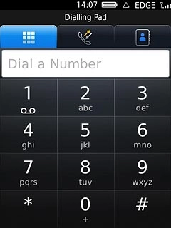 Press the keypad icon.Key in #31# followed by the number you want to call.