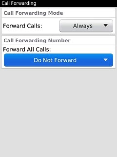 Press Forward All Calls.