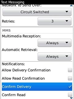 When the box next to the menu item is ticked (V), the function is turned on.
