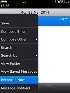 Press Reconcile Now.