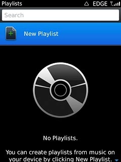 Press New Playlist.