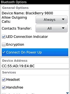 Connect On Power Up, go to 3f.