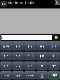 To key in more numbers:Press and hold !?123.