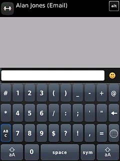 Press sym to see more symbols.