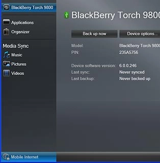 Select Mobile Internet.