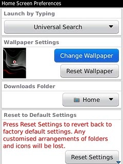 Press Change Wallpaper.
