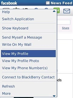 Press View My Profile.