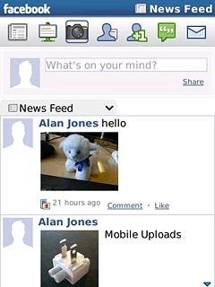 Press the camera icon.