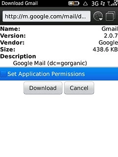 Press Set Application Permissions to turn on the function.