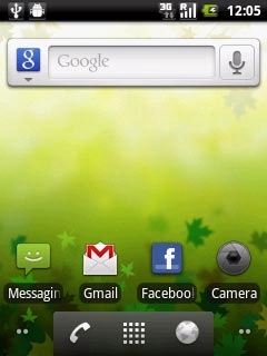 The signal strength icon shows the strength of the network signal at your location. The more lines, the stronger the signal.