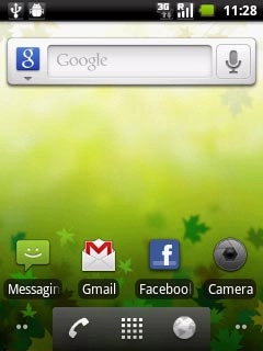 The battery icon shows the remaining battery power. The bigger the coloured section of the icon, the more power.Further information: Charge the battery