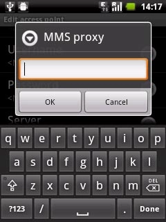 Key in 10.202.002.060 and press OK.