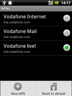 Press New APN.