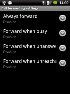 Forward when unanswe