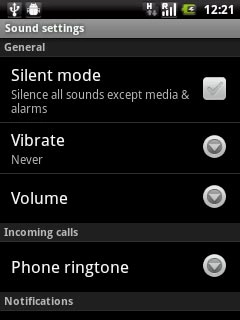 Press Phone ringtone.