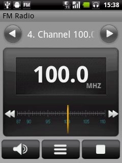 Press the stop icon.