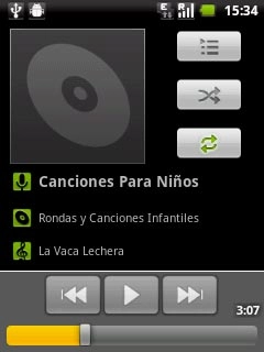 Press the repeat icon the necessary number of times to select the required setting.