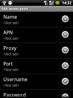 Press APN.Key in live.vodafone.com
