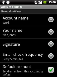 When the box next to the menu item is ticked (V), the function is turned on.