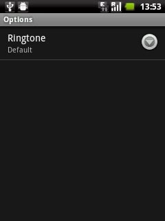 Press Ringtone.
