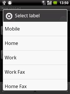 Press the required number type.