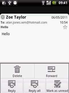 Press Forward.Key in the first letters of the required contact.Matching contacts are displayed.