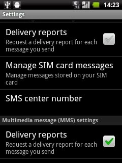 When the box next to the menu item is ticked (V), the function is turned on.