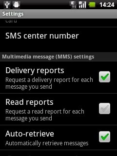 When the box next to the menu item is ticked (V), the function is turned on.