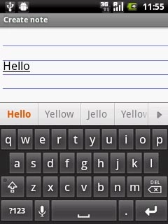 If required, press arrow right or arrow left to see more suggestions.
