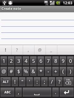 Press the required numbers to insert them.