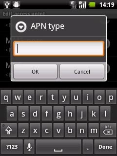 Key in mms and press OK.