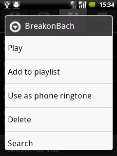 Press Add to playlist.Press the required playlist.