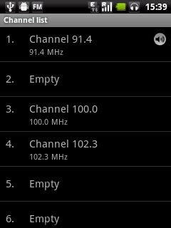 Press the required position.