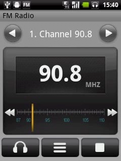 To turn off the speaker:Press the headset icon.