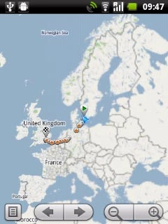 Press + or - to zoom in or out.