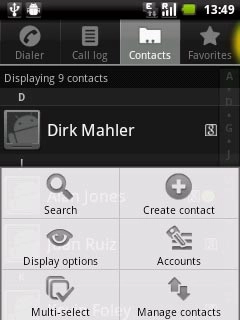 Press Create contact.
