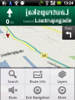 Press Exit Navigation.