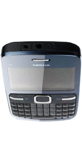 Connect the charger to the phone socket and to a wall socket.