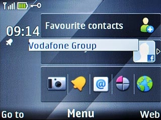 The key lock icon shows that the key lock is turned on.Further information:Turn key lock on or off
