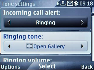 If you select Open Gallery: